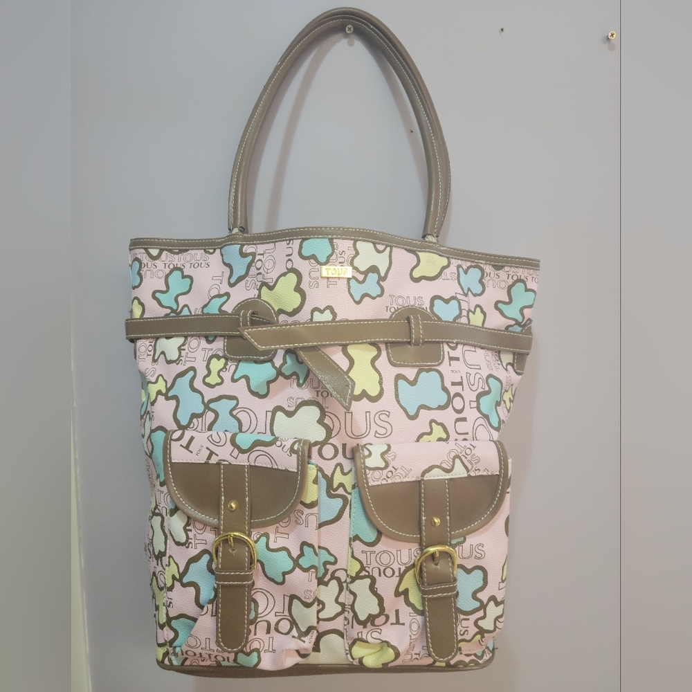 TOUS, tote travel bag